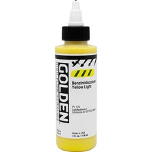 Golden High Flow Acrylic 118 Ml Seri 3 Benzimidazolone Yellow Lihgt