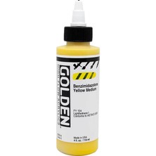 Golden High Flow Acrylic 118 Ml Seri 3 Benzimidazolone Yellow Medium