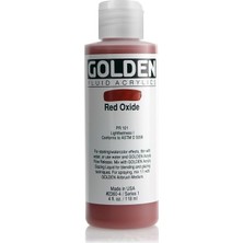 Golden Fluid Acrylic 118 Ml Seri 1 Red Oxide