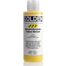 Golden Fluid Acrylic 118 Ml Seri 3 Benzimidazolone Yellow Medium
