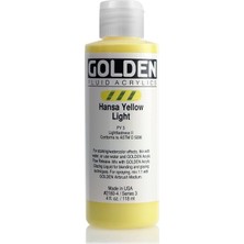 Golden Fluid Acrylic 118 Ml Seri 3 Hansa Yellow Light