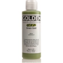 Golden Fluid Acrylic 118 Ml Seri 7 Green Gold
