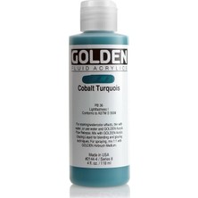 Golden Fluid Acrylic 118 Ml Seri 8 Cobalt Turquois