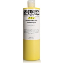 Golden Fluid Acrylic 473 Ml Seri 3 Benzimidazolone Yellow Light
