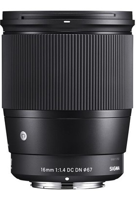 Sigma 16mm f/1.4 DC DN Contemporary Lens - Sony E Uyumlu