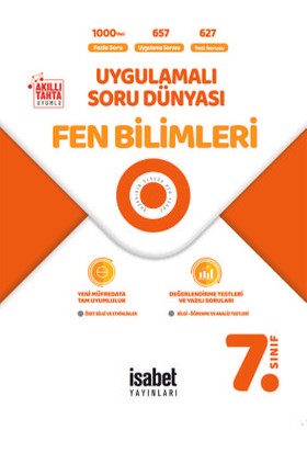İsabet Yayınları 6. Sınıf Fen Bilimleri Uygulamalı Soru Dünyası