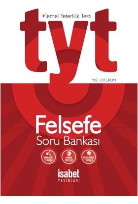 İsabet Yayınları Tyt Felsefe Soru Bankası