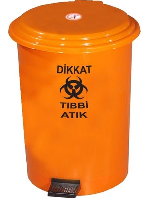 Hp Tıbbi Atık Çöp Kovası 30 Lt