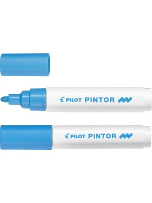 Pilot Pintor Dekorasyon Boyama Kalemi M Açık Mavi