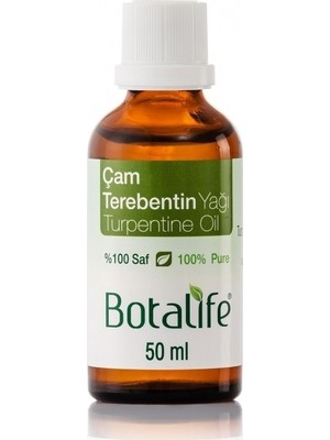 Botalife %100 Saf Doğal Çam Terebentin Yağı(terebinthinae oil) 50 ml