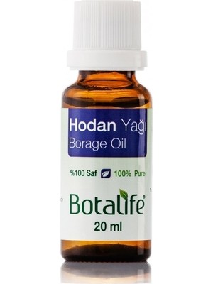 Botalife %100 Saf Doğal Hodan Yağı(borago officinalis seed oil) 20 ml