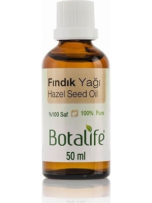 Botalife %100 Saf Doğal Fındık Yağı(corylus avellana seed oil) 50 ml