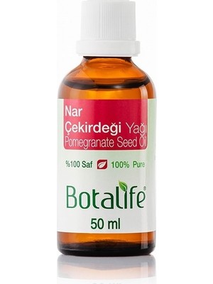 Botalife Nar Çekirdeği Yağı Saf 50 ml Doğal Bitkisel Yağ Cilt Bakımı İçin