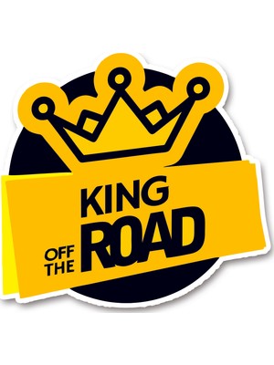 Areksan Reklam King Of The Road Sticker 13 cm