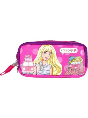 Hakan Çanta Kız Çocuk Simli Barbie Kalem Çantası 95477
