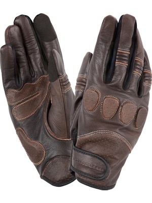 Tucano Urbano Gig Pro Deri Eldiven Kahverengi