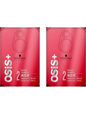 Schwarzkopf Osis Mess Up Mat Gum 100 ml 2Li Süper Fiyat