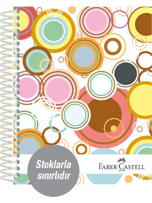 Faber-Castell Sert Kapak Seperatör.3+1 Daireler Defer 160 Yaprak (stoklarla s