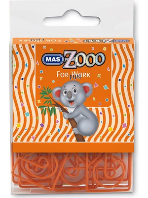 Mas Colors Seffaf Dörtgen Kutuda Harita Çivisi Oranj 614