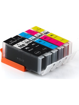 Ppt Premium® Canon Pıxma Mx925 Uyumlu 5 Renk Yüksek Kapasite Muadil Kartuş Seti