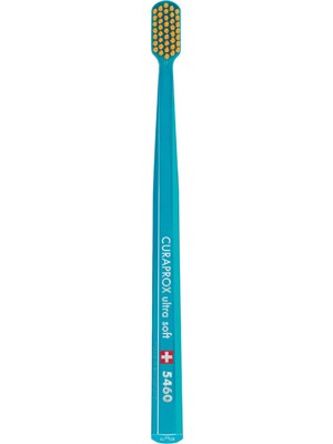 Curaprox Diş Fırçası CS5460 Ultra Soft Turkuaz-Turuncu