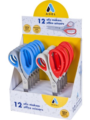 Adel Ofis Makası Orta Boy 12Li
