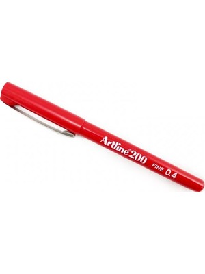 Artline Fineliner İnce Uçlu Keçeli Kalem 0,4 Koyu Kahverengi