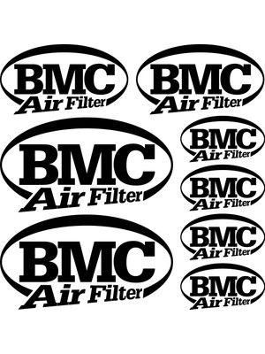 Sticker Master Bmc Sponsor Set Sticker Oto Motor Pc Etiket