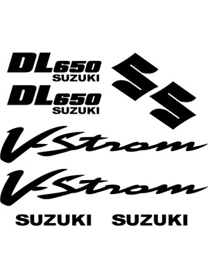 Sticker Master Suzuki DL 650 Vstrom Sticker Set Oto Motor Pc Etiket