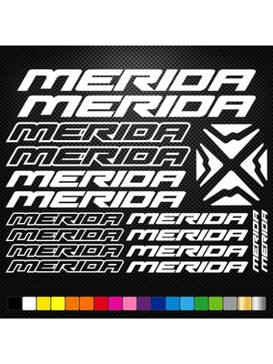 Sticker Master Merida Bisiklet Sticker Set Etiket Oto Motor Pc Etiket