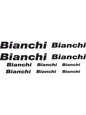Sticker Master Bianchi Bisiklet Sticker Set Etiket Oto Motor Pc Etiket