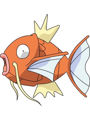 Sticker Master Pokemon Magikarp Sticker Oto Motor Pc Etiket