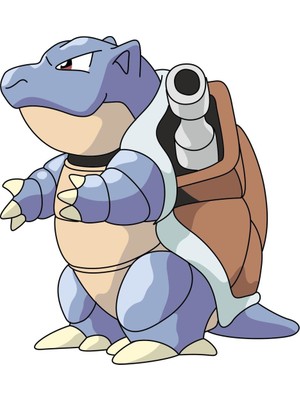 Sticker Master Pokemon Water Blastoise Sticker Oto Motor Pc Etiket