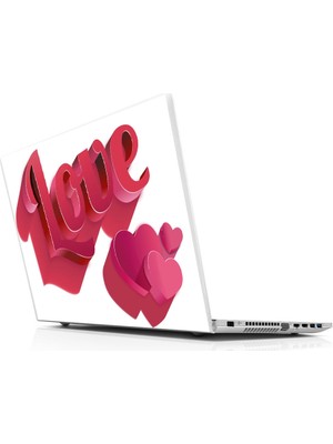 Sticker Master Love 3D Laptop Sticker Oto Motor Pc Etiket
