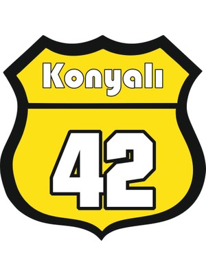 Sticker Master Konyalı 42 Oto Sticker Oto Motor Pc Etiket
