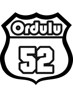 Sticker Master Ordulu 52 Sticker Oto Motor Pc Etiket