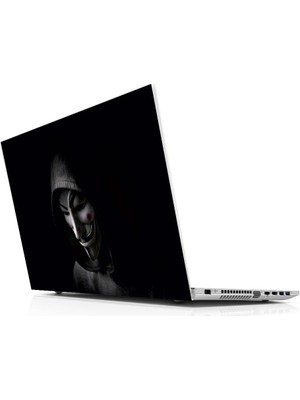 Sticker Master Anonymous Laptop Sticker Oto Motor Pc Etiket