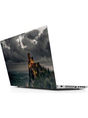 Sticker Master Castle Laptop Sticker Oto Motor Pc Etiket