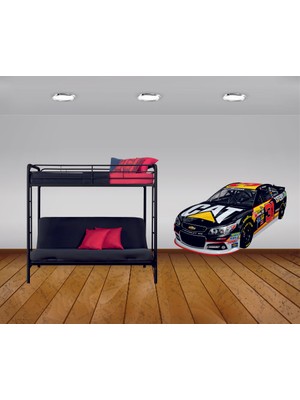 Sticker Master Nascar Araba Çocuk Odası Duvar Sticker Oto Motor Pc Etiket