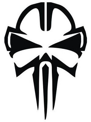 Sticker Master Kurukafa Sticker-1 Oto Motor Pc Etiket