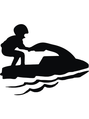 Sticker Master Jet Ski Sticker Oto Motor Pc Etiket