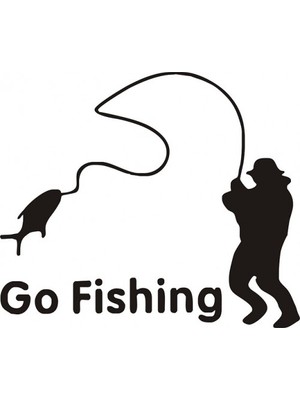 Sticker Master Balıkçı Sticker Oto Motor Pc Etiket