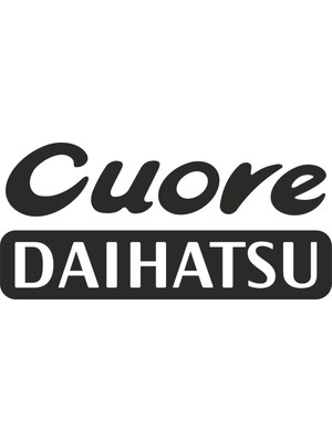 Sticker Master Daihatsu Cuore Logo Sticker Oto Motor Pc Etiket