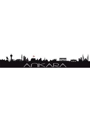 Sticker Master Ankara Siluet Duvar Sticker 5 Oto Motor Pc Etiket