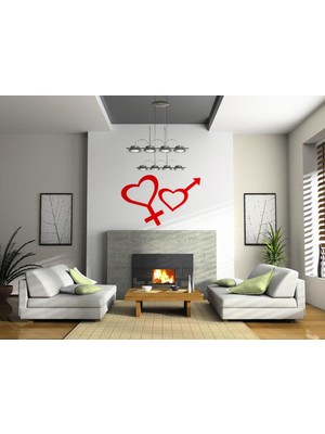 Sticker Master Love Man And Women Duvar Sticker Oto Motor Pc Etiket