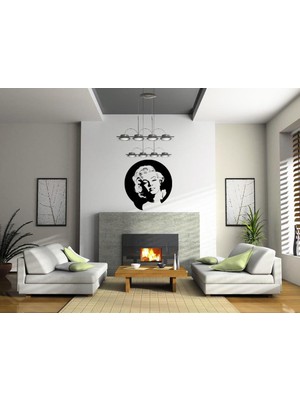 Sticker Master Marilyn Monroe Duvar Sticker Oto Motor Pc Etiket