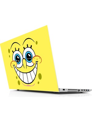 Sticker Master Sponge Bob 32 Theet With Open Eyes Laptop Sticker Oto Motor Pc Etiket