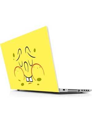 Sticker Master Sponge Bob Sleeper Laptop Sticker Oto Motor Pc Etiket