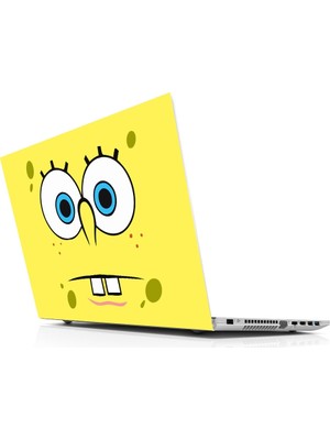 Sticker Master Sponge Bob Waking Laptop Sticker Oto Motor Pc Etiket