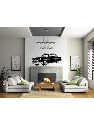 Sticker Master Vintage Mercury Car Duvar Sticker Oto Motor Pc Etiket